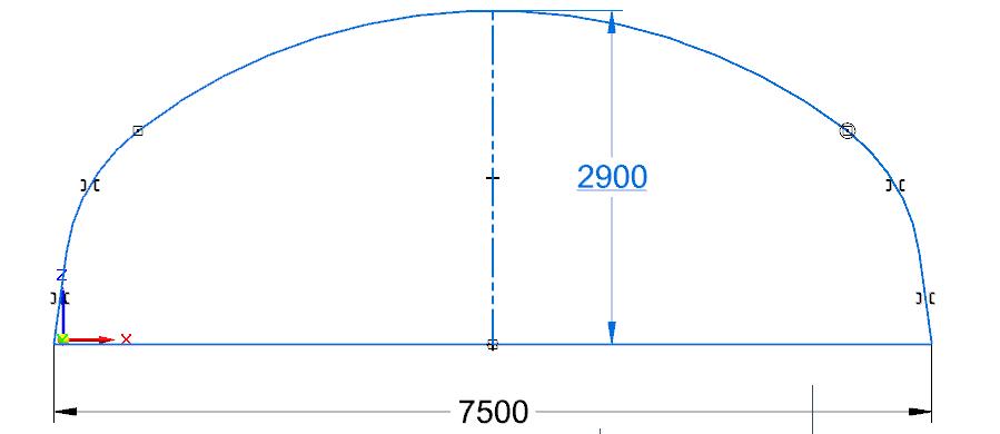 tunel foliowy-foliak-szklarnia foliowa-konstrukcja tunelu-blok foliowy