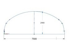 tunel foliowy-foliak-szklarnia foliowa-konstrukcja tunelu-blok foliowy