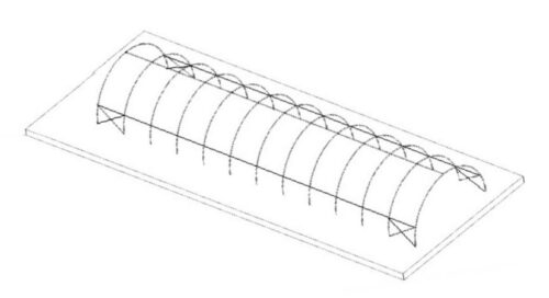 tunel foliowy-foliak-szklarnia foliowa-konstrukcja tunelu